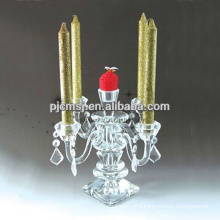 Articraft Transparent Wholesale Crystal Candelabra For Wedding Decoration